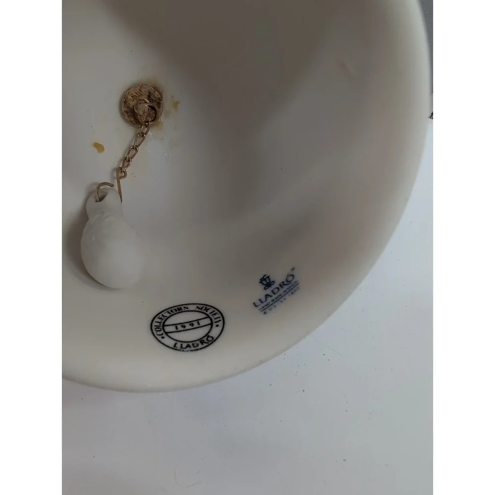 Lladro 1991 Spring Collectors Society Bell Retired 3.25